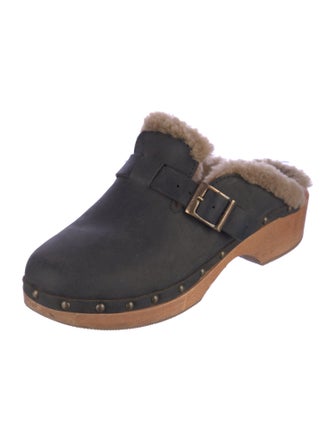 RE/DONE Leather Mules