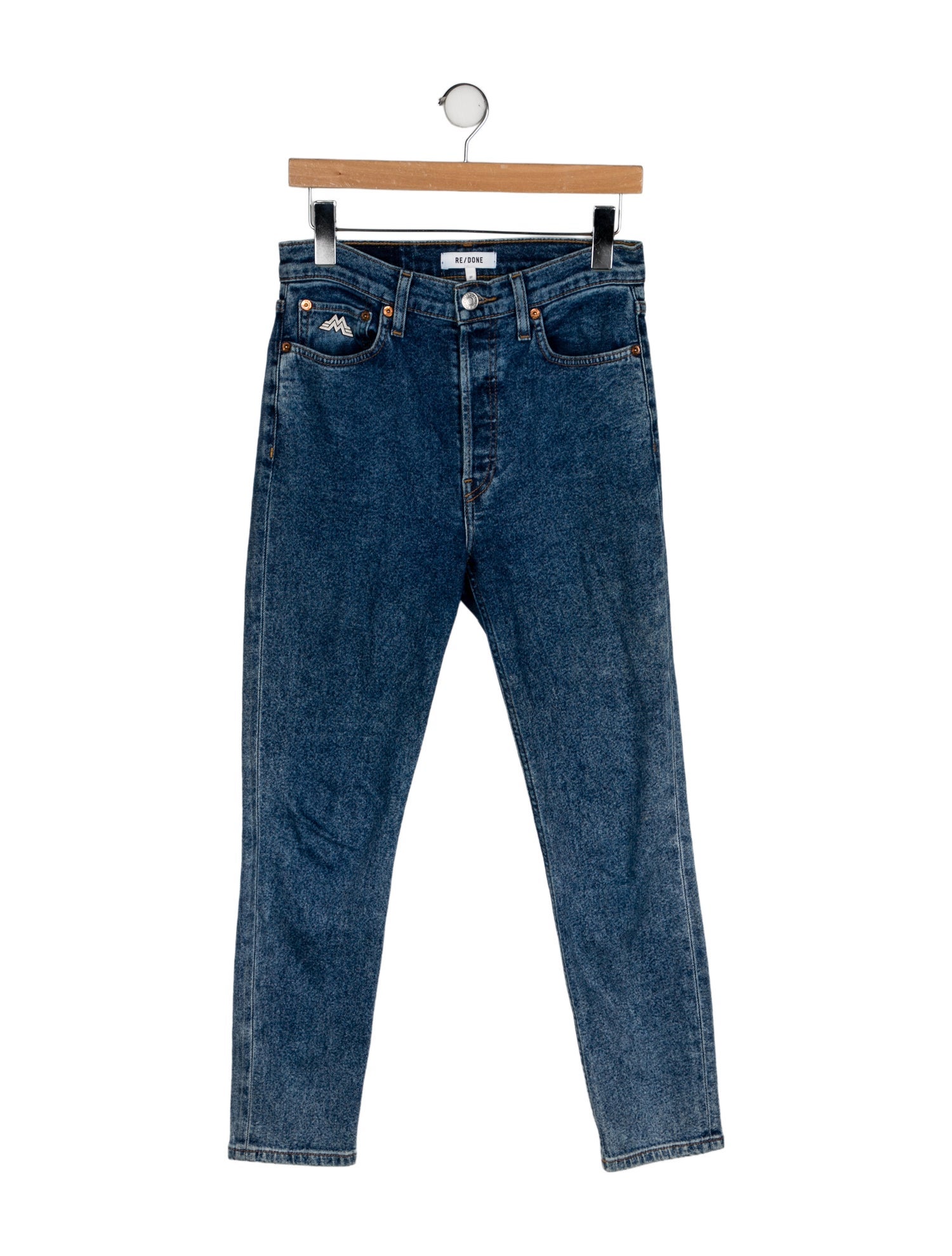 RE/DONE Mid-Rise Skinny Leg Jeans