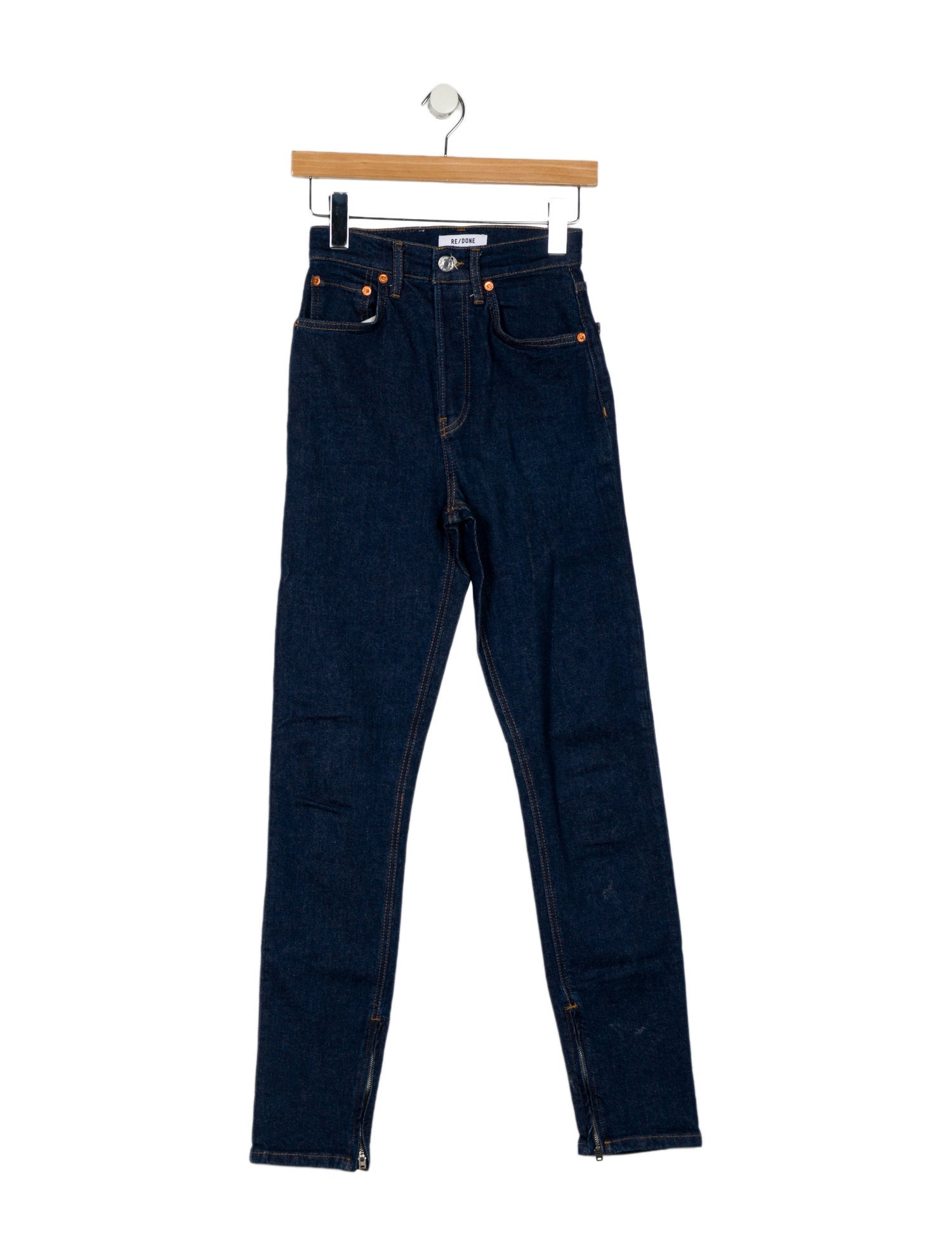 RE/DONE High-Rise Skinny Leg Jeans
