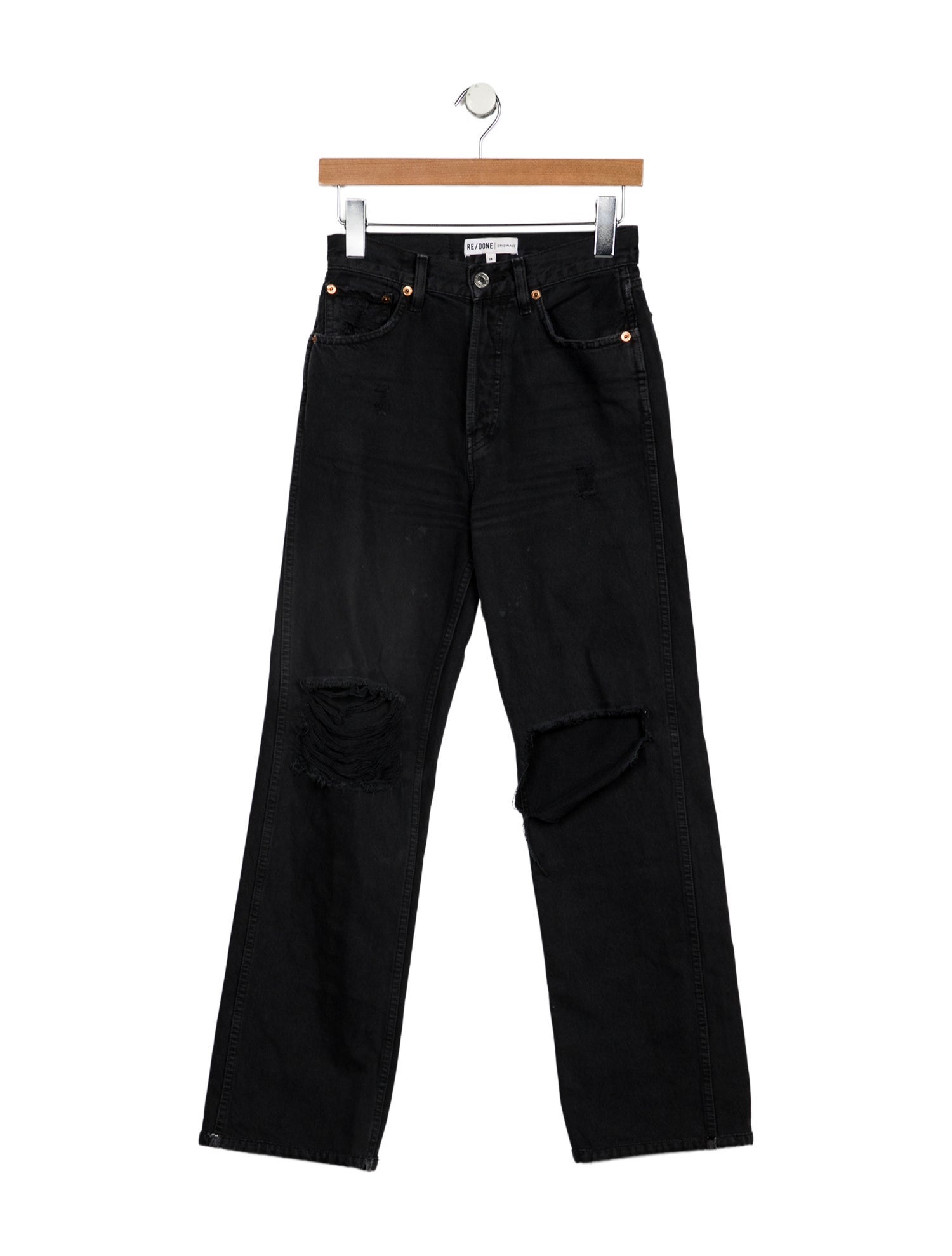 RE/DONE High-Rise Wide Leg Jeans