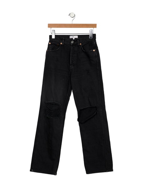 RE/DONE High-Rise Wide Leg Jeans