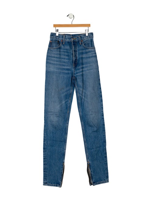 RE/DONE High-Rise Skinny Leg Jeans