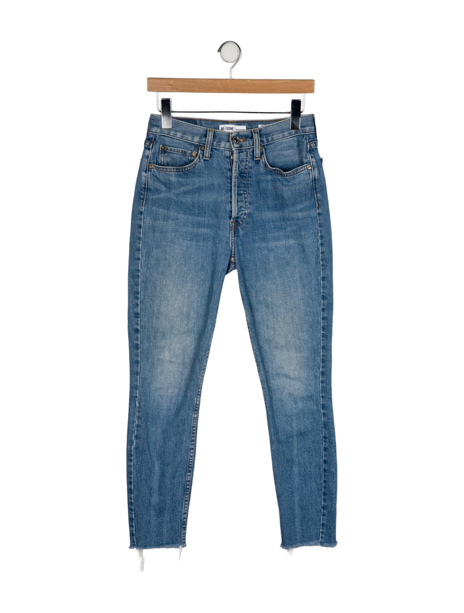 RE/DONE High-Rise Skinny Leg Jeans