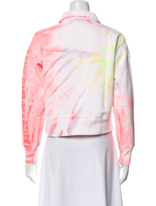 RE/DONE Tie-Dye Print Long Sleeve Sweatshirt