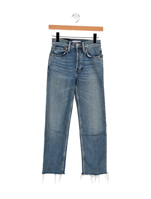 RE/DONE Mid-Rise Straight Leg Jeans