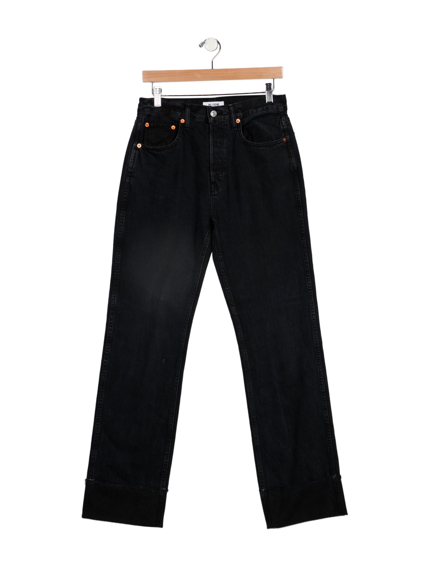 RE/DONE High-Rise Wide Leg Jeans