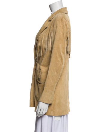 RE/DONE Leather Blazer