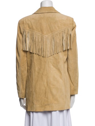 RE/DONE Leather Blazer