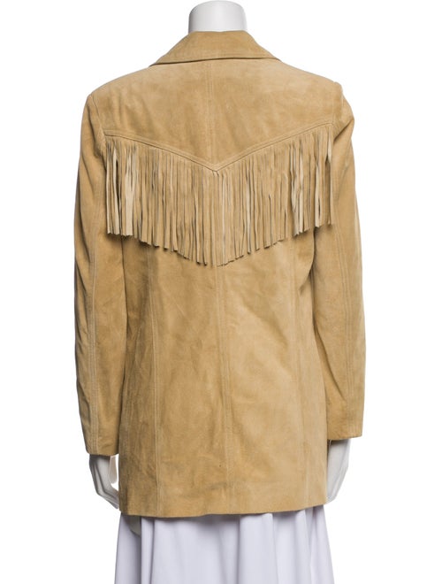 RE/DONE Leather Blazer