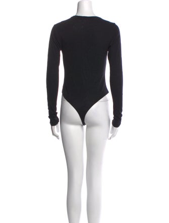RE/DONE Crew Neck Long Sleeve Bodysuit