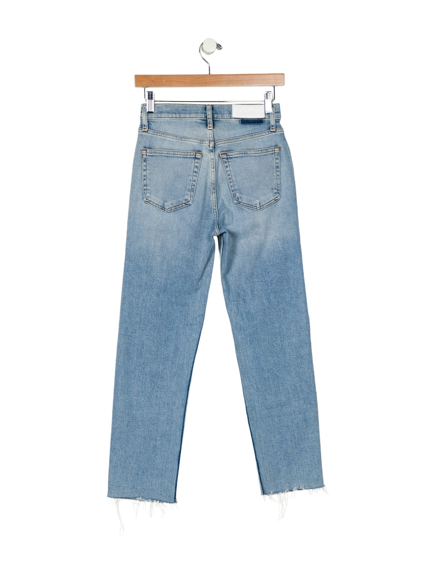 RE/DONE Mid-Rise Straight Leg Jeans
