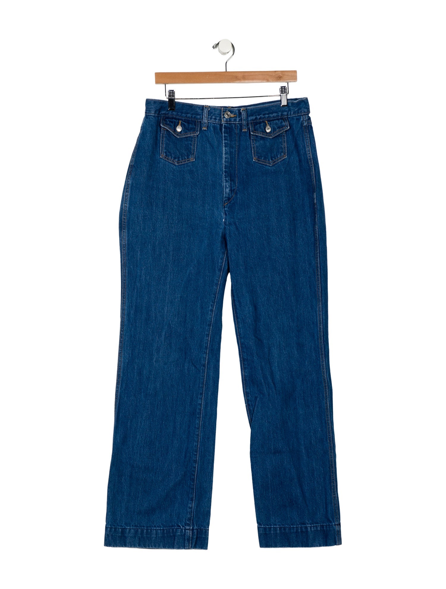RE/DONE High-Rise Wide Leg Jeans