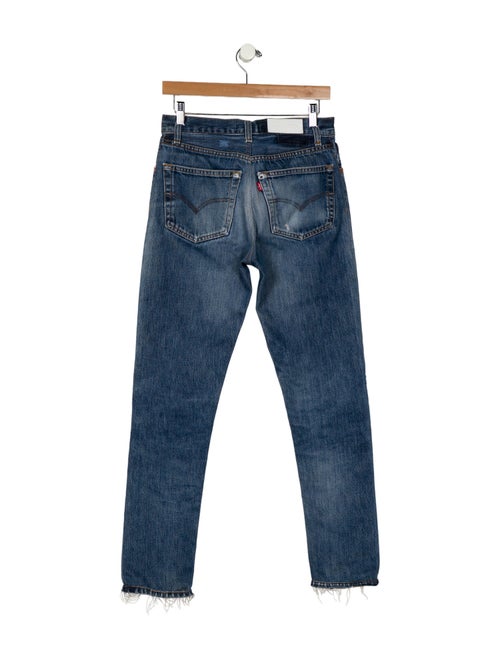 RE/DONE Mid-Rise Straight Leg Jeans