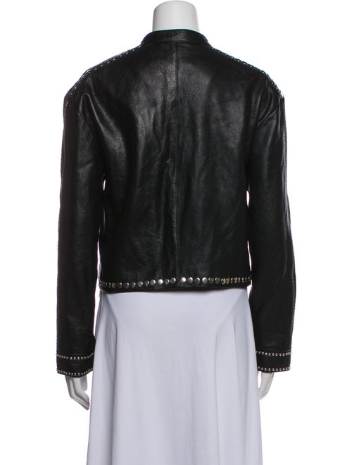 RE/DONE Leather Biker Jacket