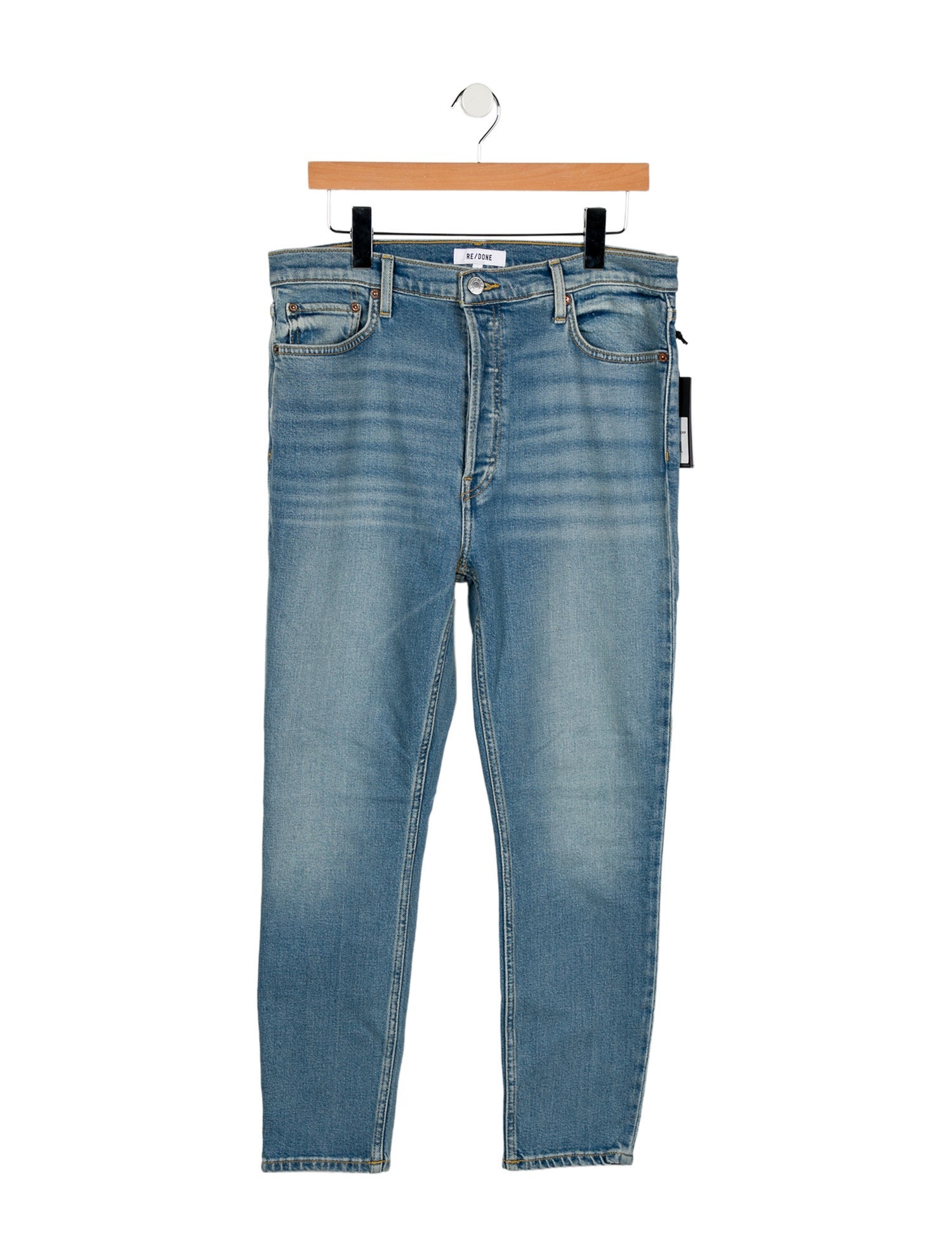 RE/DONE High-Rise Wide Leg Jeans w/ Tags