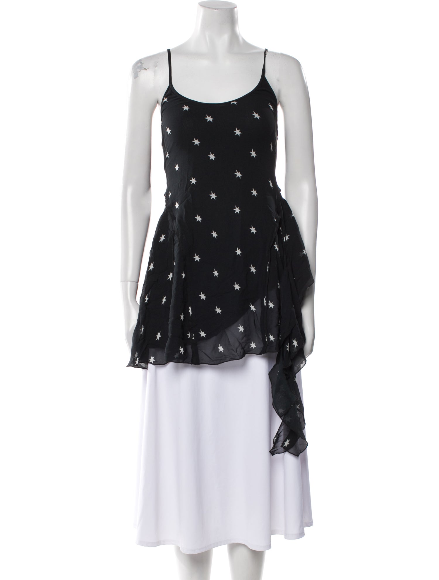 RE/DONE Silk Printed Tunic