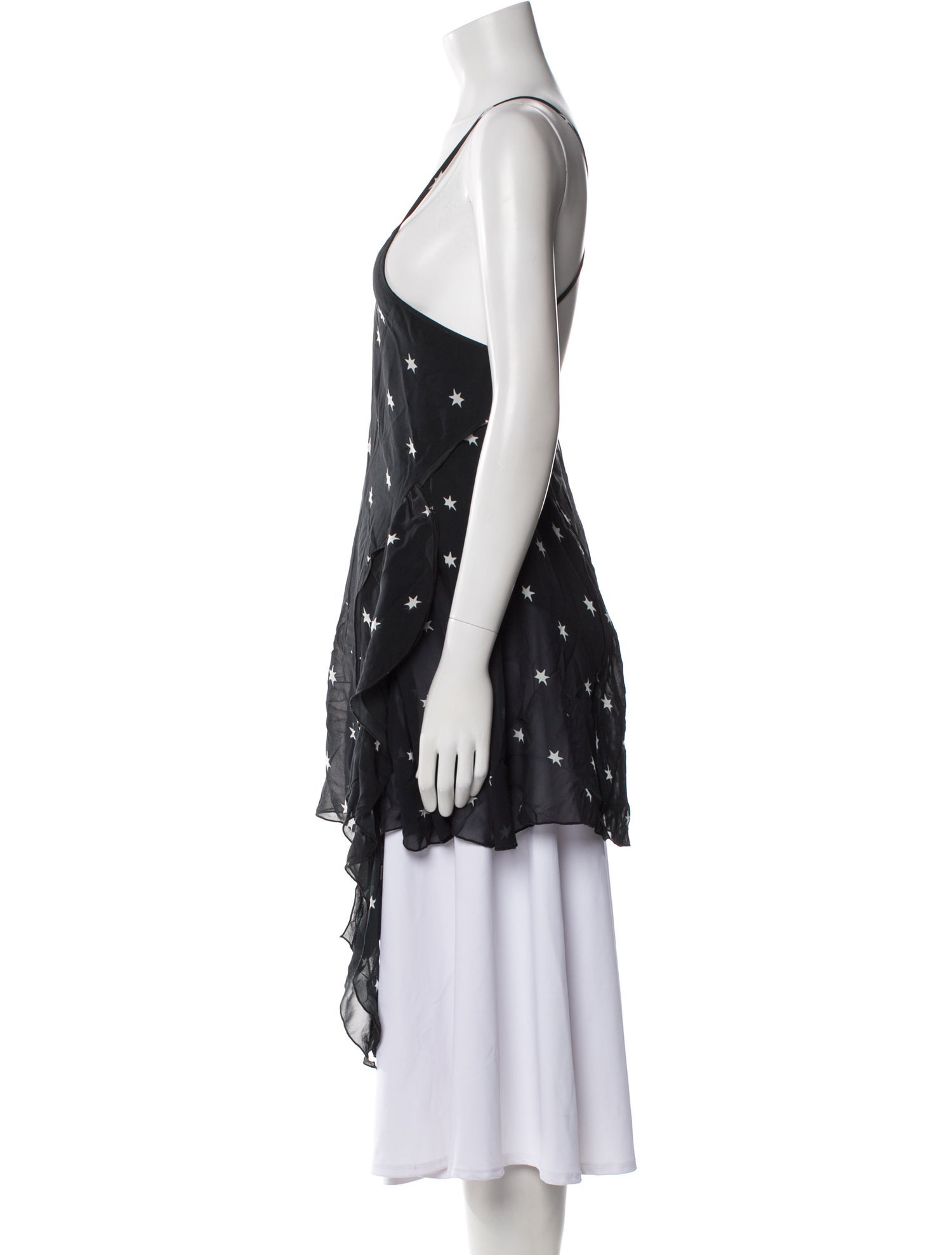 RE/DONE Silk Printed Tunic