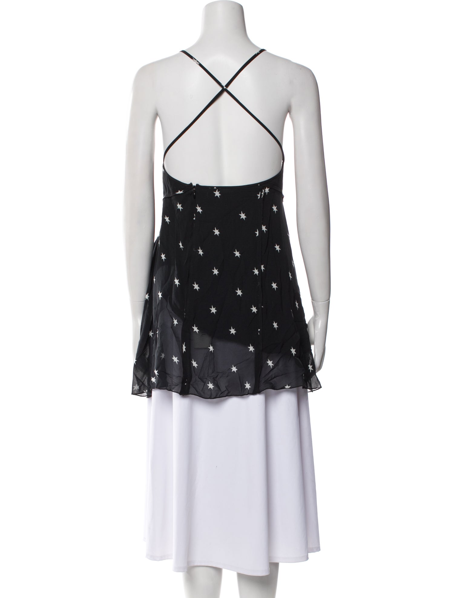 RE/DONE Silk Printed Tunic