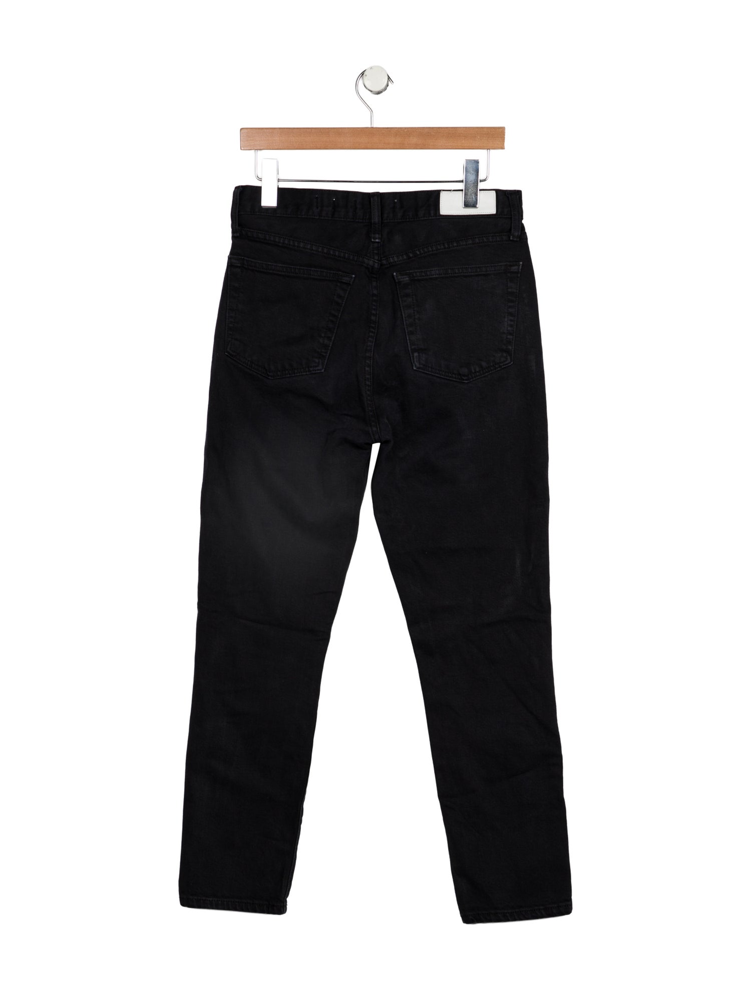 RE/DONE High-Rise Straight Leg Jeans