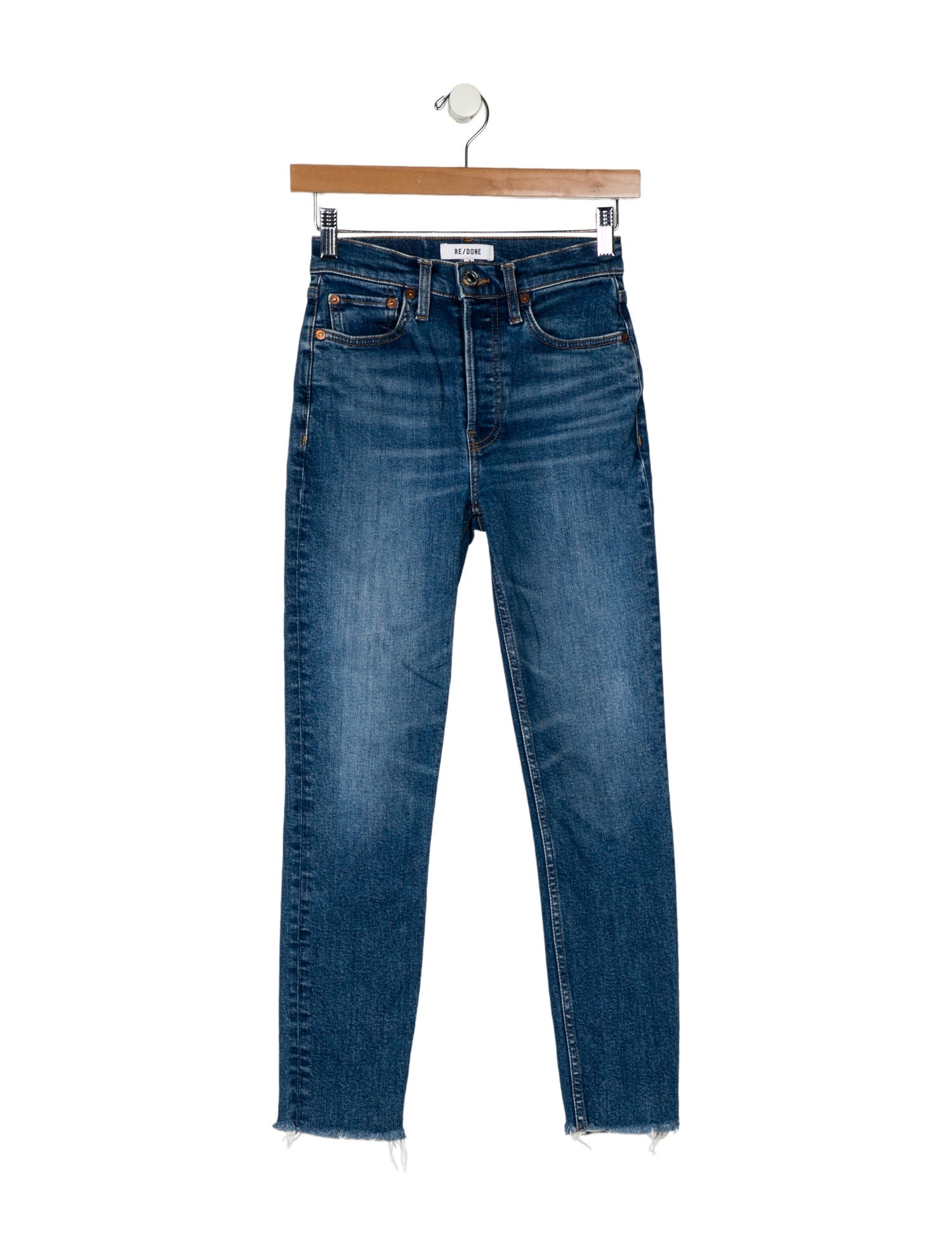 RE/DONE Mid-Rise Skinny Leg Jeans