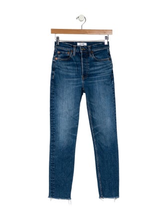 RE/DONE Mid-Rise Skinny Leg Jeans