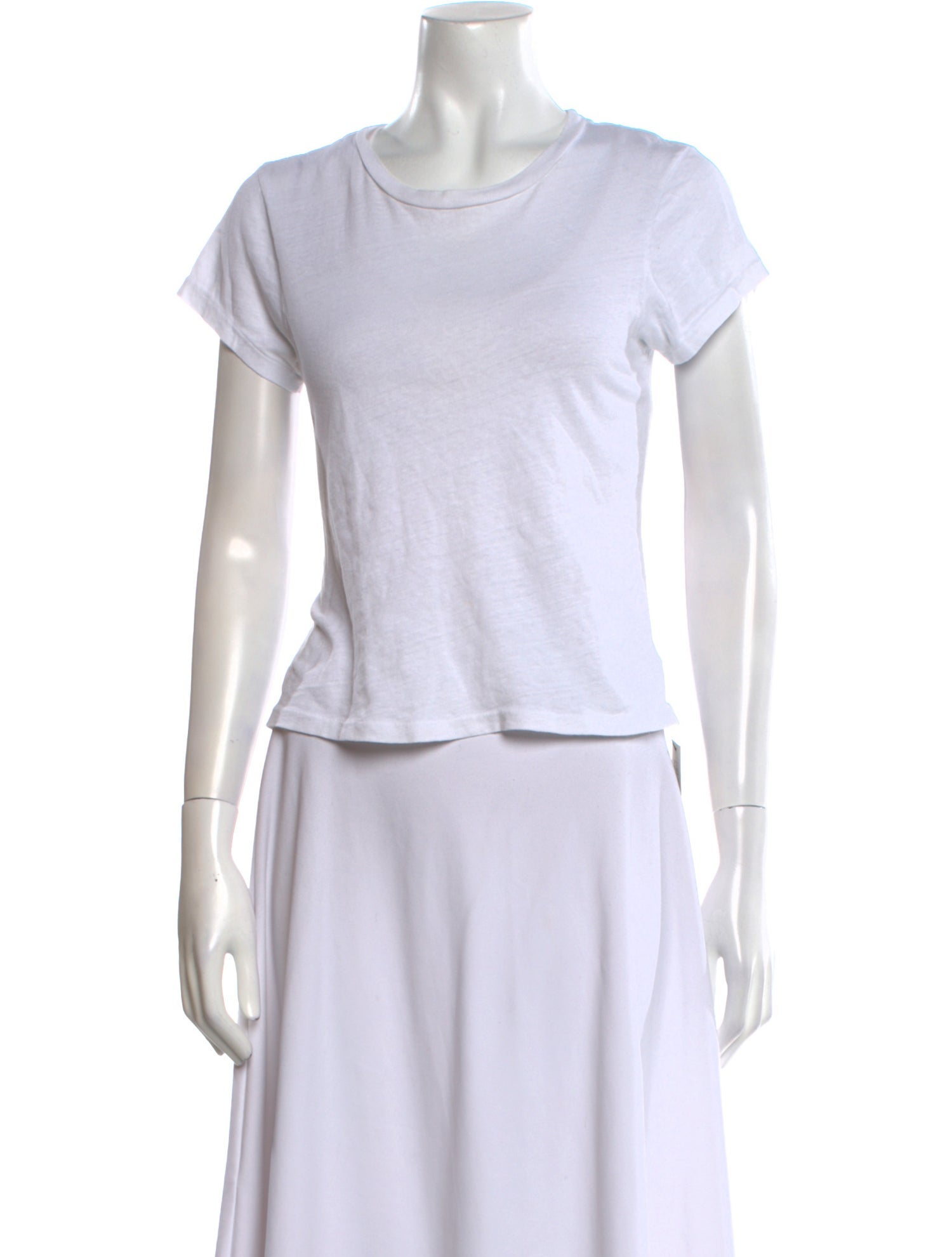 RE/DONE Bateau Neckline Short Sleeve T-Shirt