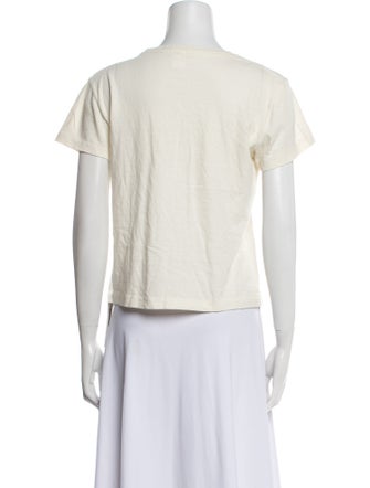 RE/DONE Graphic Print Crew Neck T-Shirt