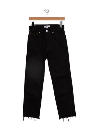 RE/DONE Mid-Rise Straight Leg Jeans