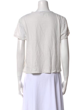 RE/DONE Graphic Print Crew Neck T-Shirt