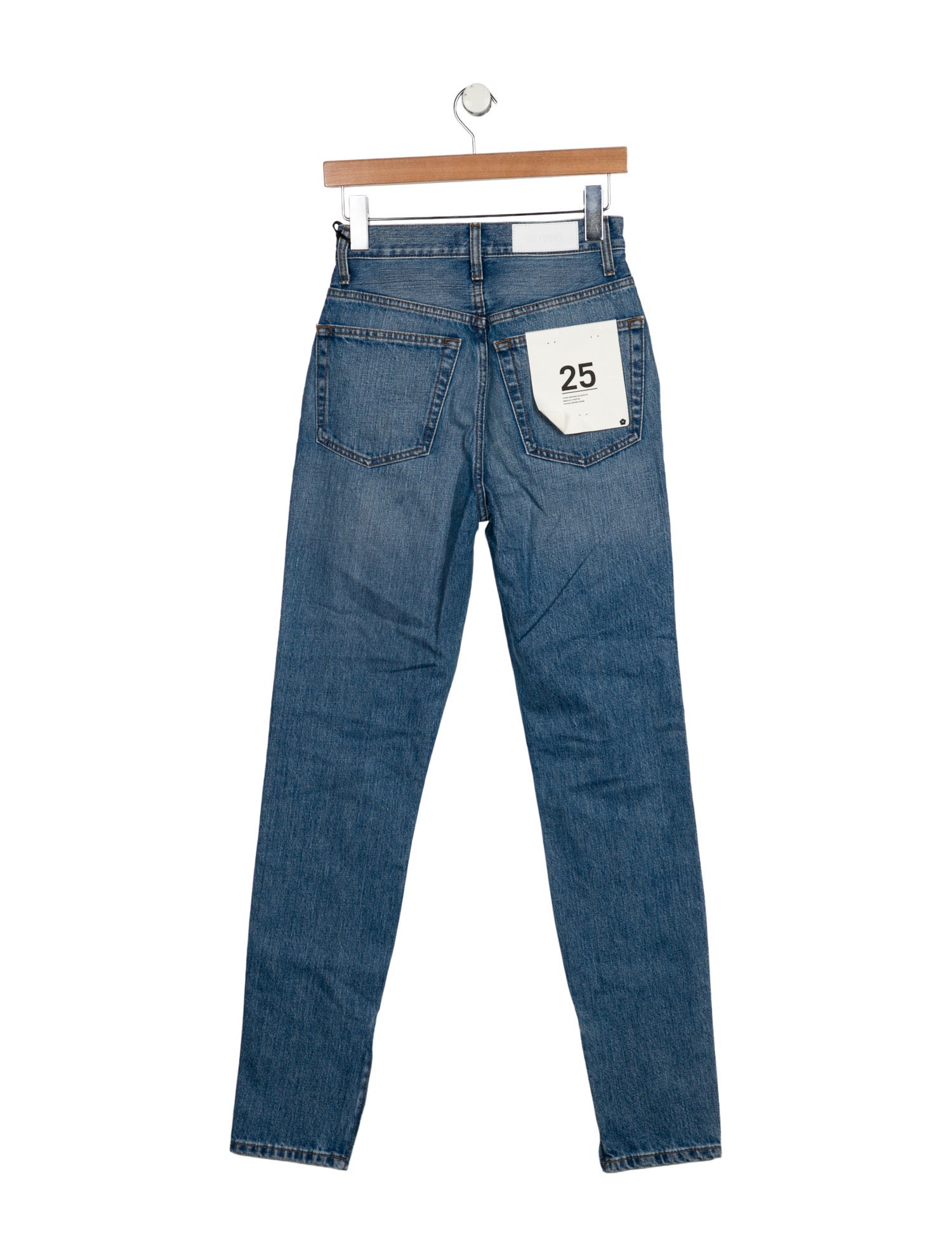 RE/DONE High-Rise Skinny Leg Jeans w/ Tags