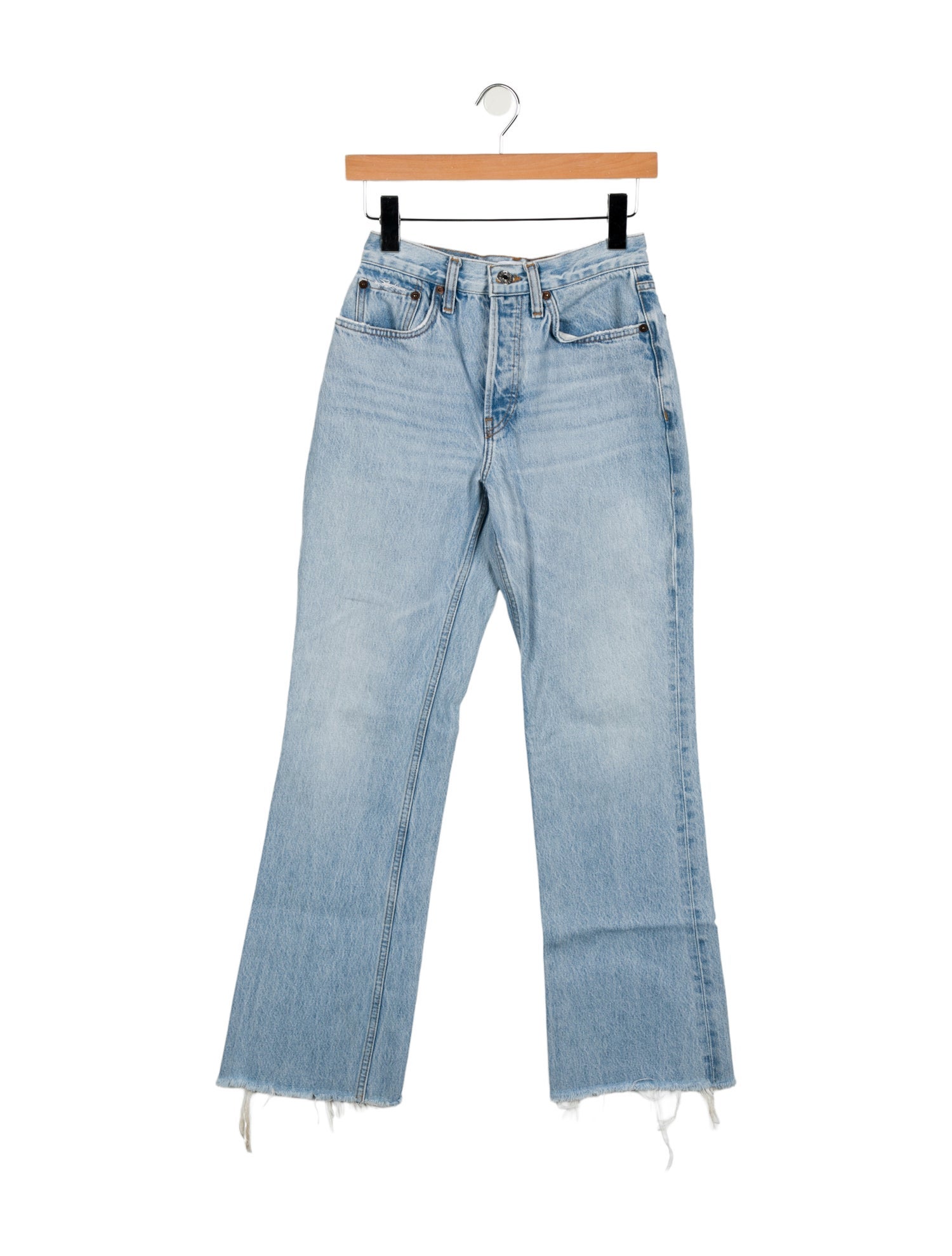 RE/DONE Mid-Rise Wide Leg Jeans