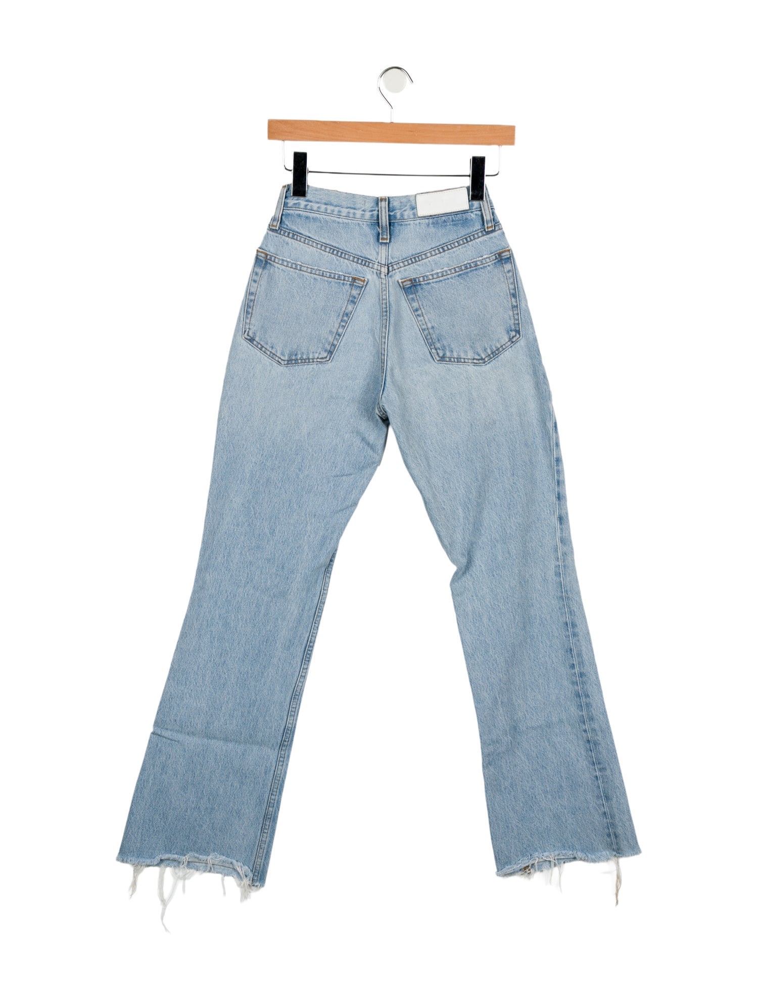 RE/DONE Mid-Rise Wide Leg Jeans