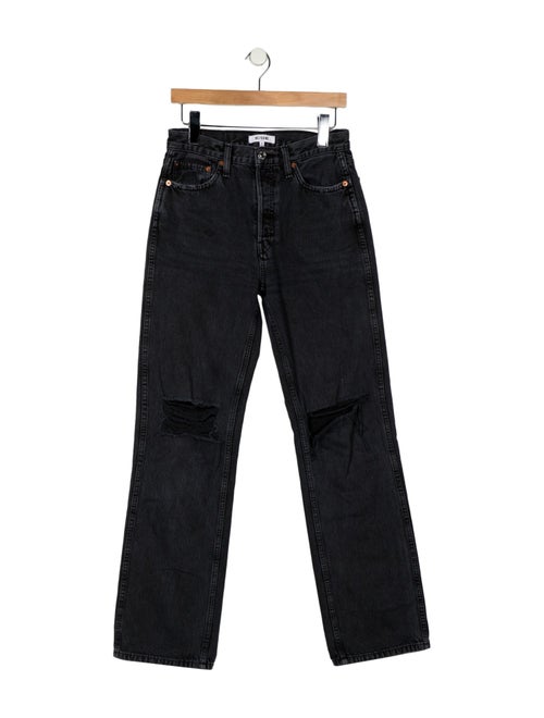 RE/DONE High-Rise Wide Leg Jeans
