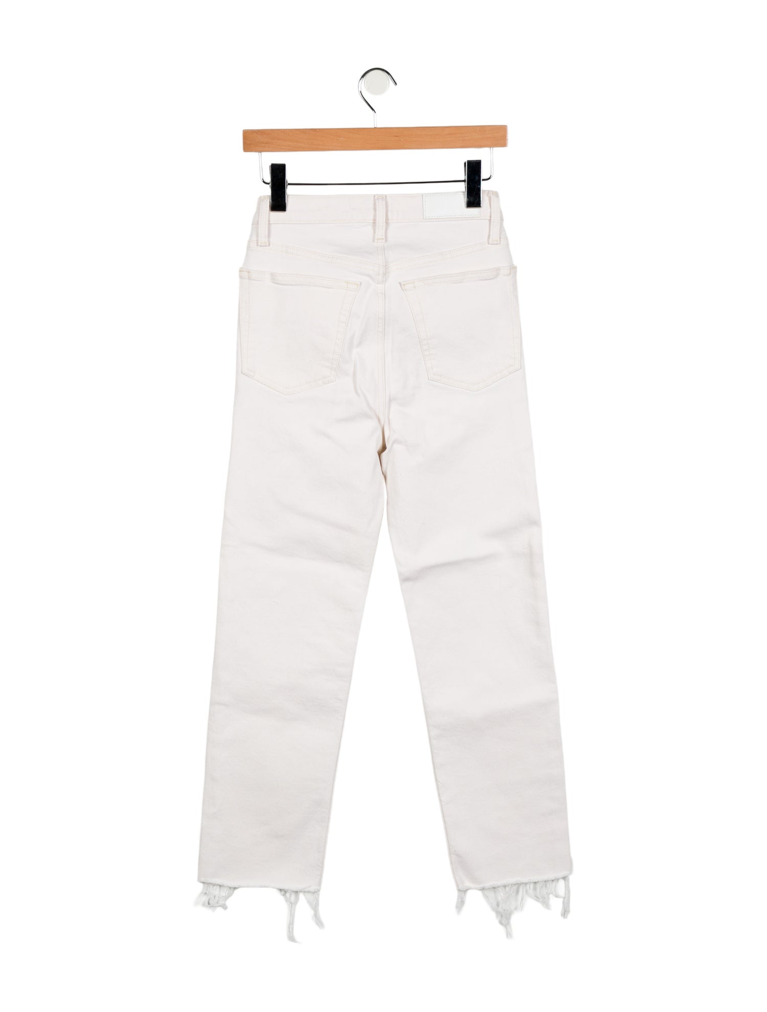 RE/DONE High-Rise Straight Leg Jeans