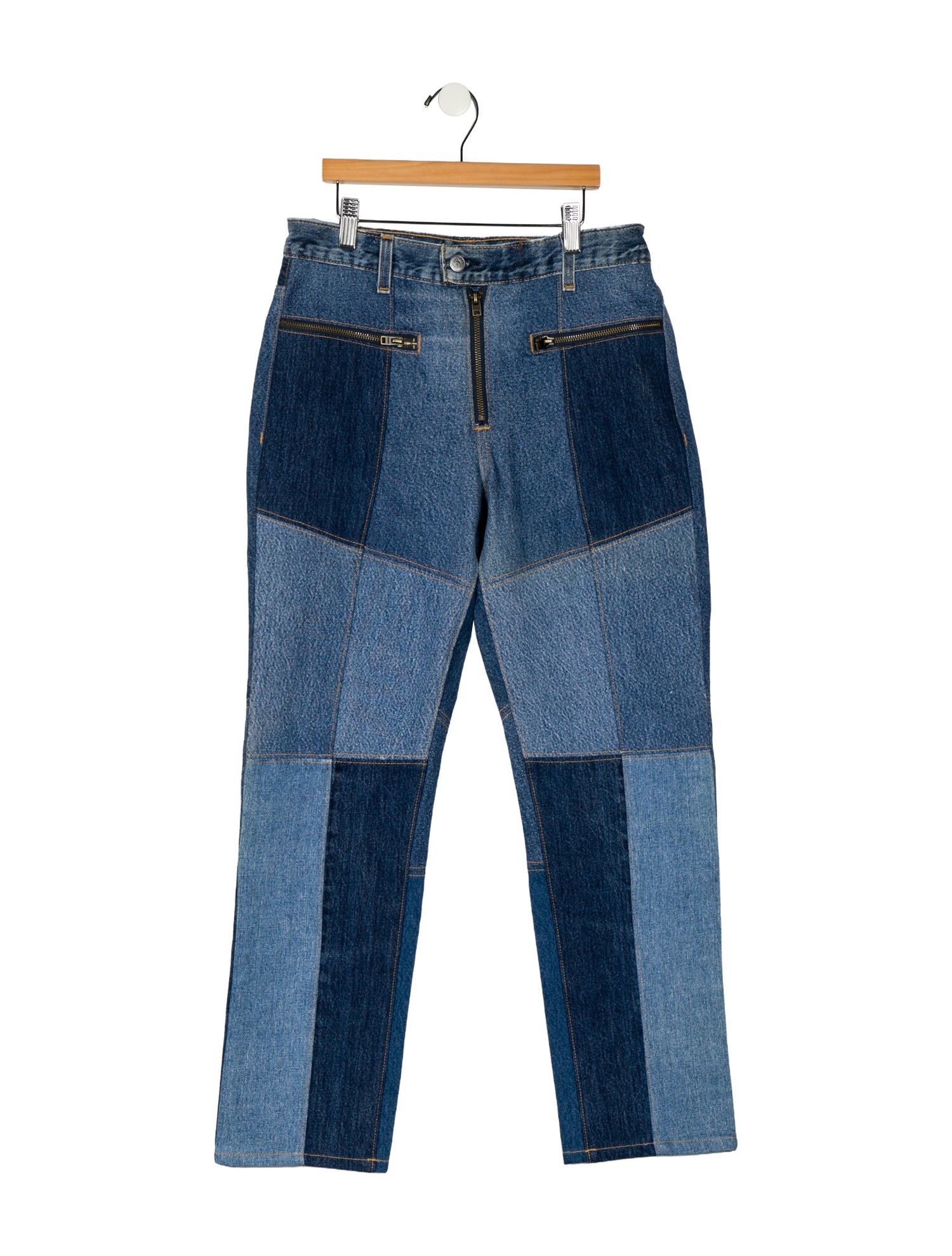 RE/DONE Mid-Rise Straight Leg Jeans