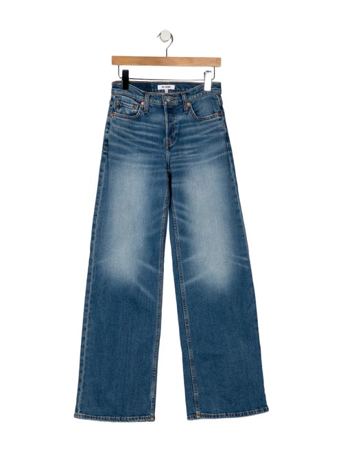 RE/DONE Mid-Rise Wide Leg Jeans