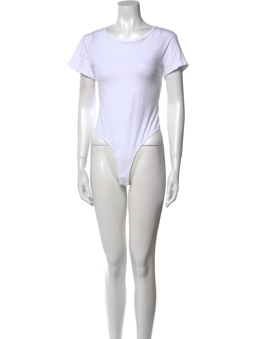 RE/DONE Scoop Neck Short Sleeve Bodysuit