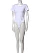 RE/DONE Scoop Neck Short Sleeve Bodysuit