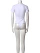 RE/DONE Scoop Neck Short Sleeve Bodysuit