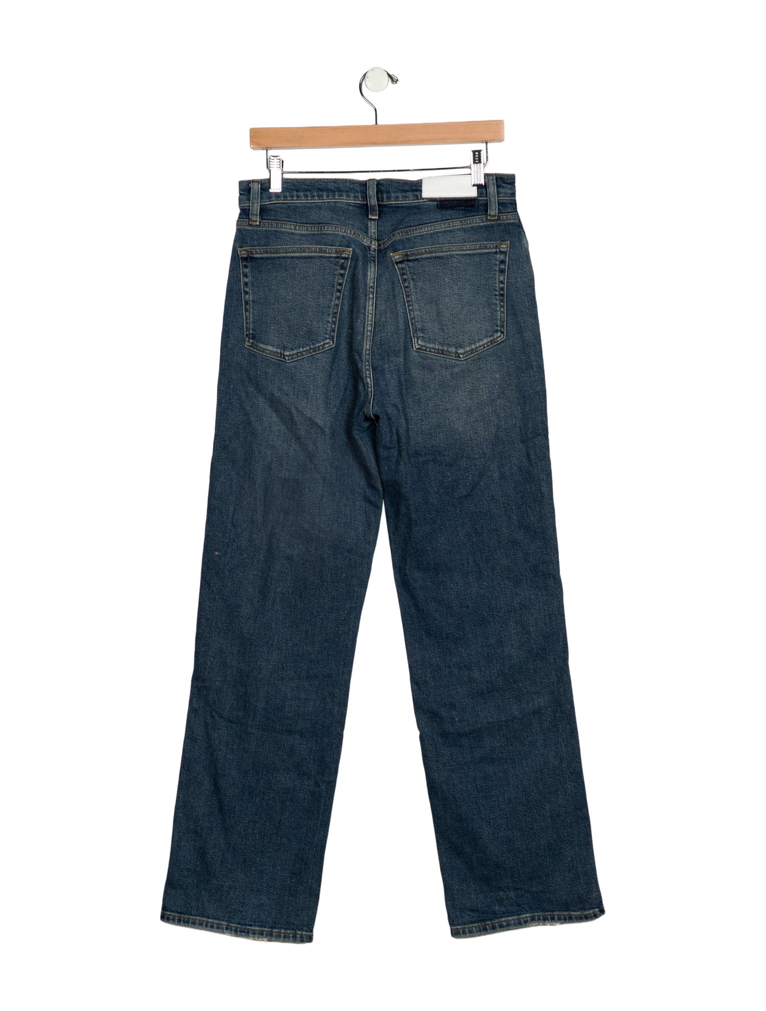 RE/DONE High-Rise Wide Leg Jeans