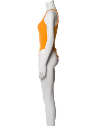 RE/DONE Scoop Neck Sleeveless Bodysuit