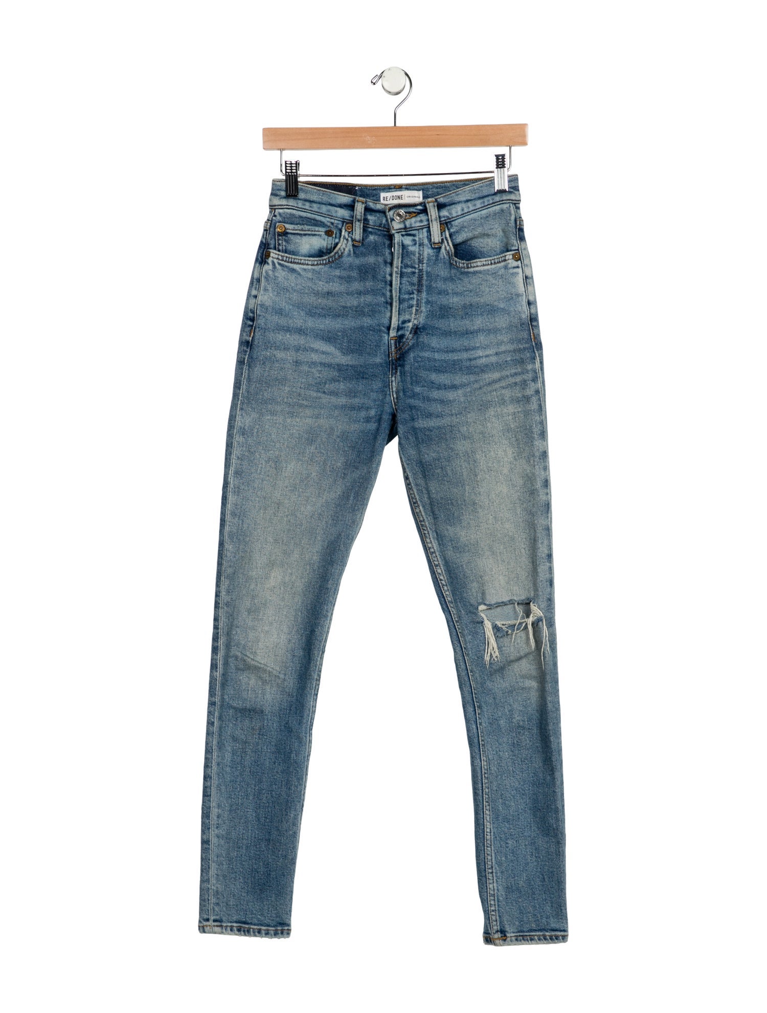 RE/DONE High-Rise Skinny Leg Jeans