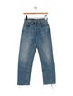 RE/DONE High-Rise Straight Leg Jeans