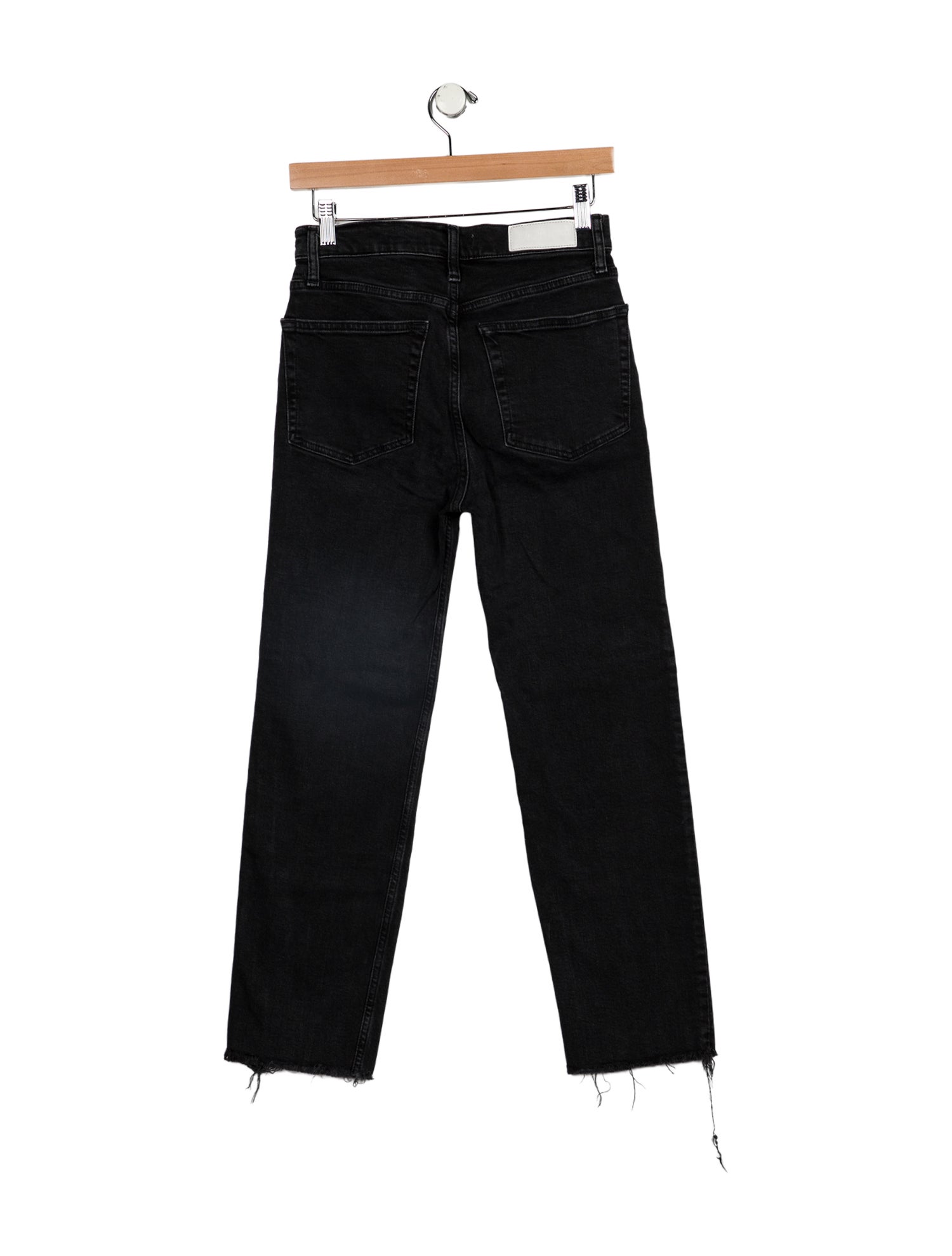 RE/DONE High-Rise Straight Leg Jeans