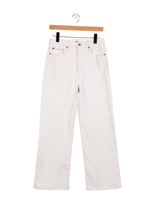 RE/DONE High-Rise Wide Leg Jeans
