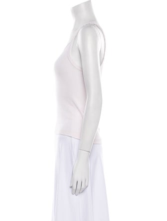 RE/DONE Scoop Neck Sleeveless Top