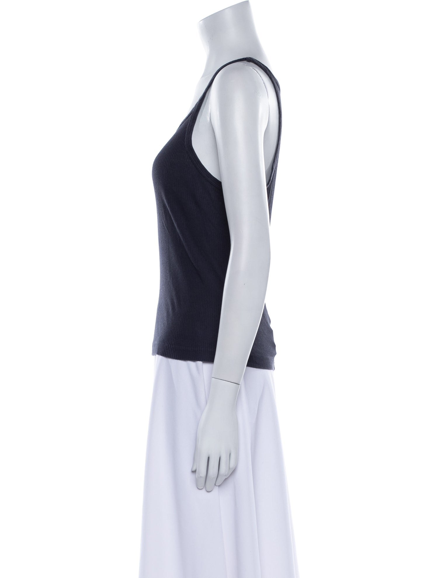 RE/DONE Scoop Neck Sleeveless Top