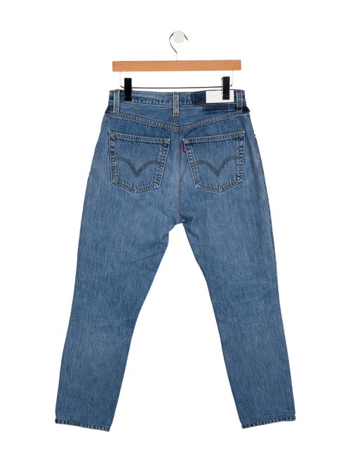 RE/DONE Mid-Rise Straight Leg Jeans