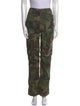 RE/DONE Camouflage Print Wide Leg Pants