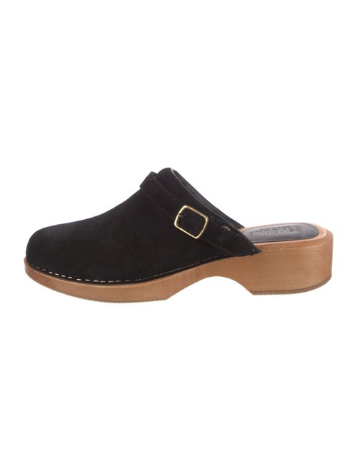 RE/DONE Suede Mules